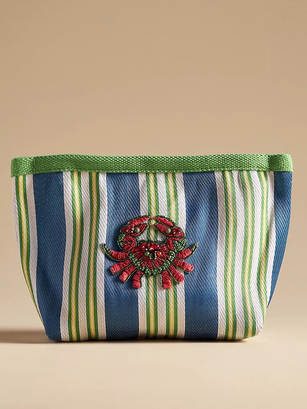 Anthropologie Icon Top-Zip Pouch